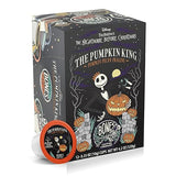 Bones Coffee Company Pumpkin King, Pumpkin Pecan Praline Flavored Coffee Pods, Low Acid Medium Roast Single-Serve Bones Cups for K-Cups Coffee Maker