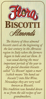 Flora Biscotti Cookies (Almond)