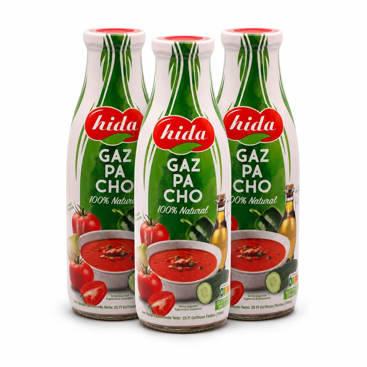 Andalusian Gazpacho. Imported from Spain Pack of 3