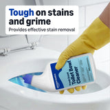 Amazon Basics Toilet Bowl Cleaner with Cling Action Formula, Bleach, Fresh Scent, 24 Fl Oz, Pack of 1, Packaging May Vary