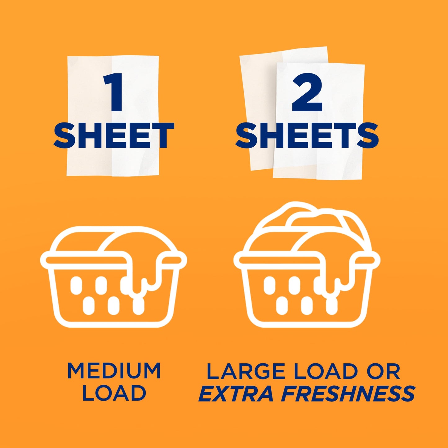 ARM & HAMMER Fabric Softener Sheets, 100 sheets, Purifying Waters