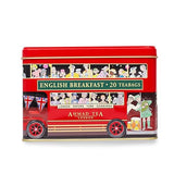 Ahmad Tea London Bus Gift Tin, English Afternoon, 20 Count Tin