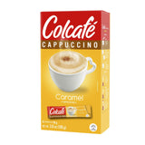 Colcafé Caramel Cappuccino Instant Mix | Convenient & Portable Packs | 100% Colombian Coffee | Make Hot or Cold | 6 Count (Pack of 2)