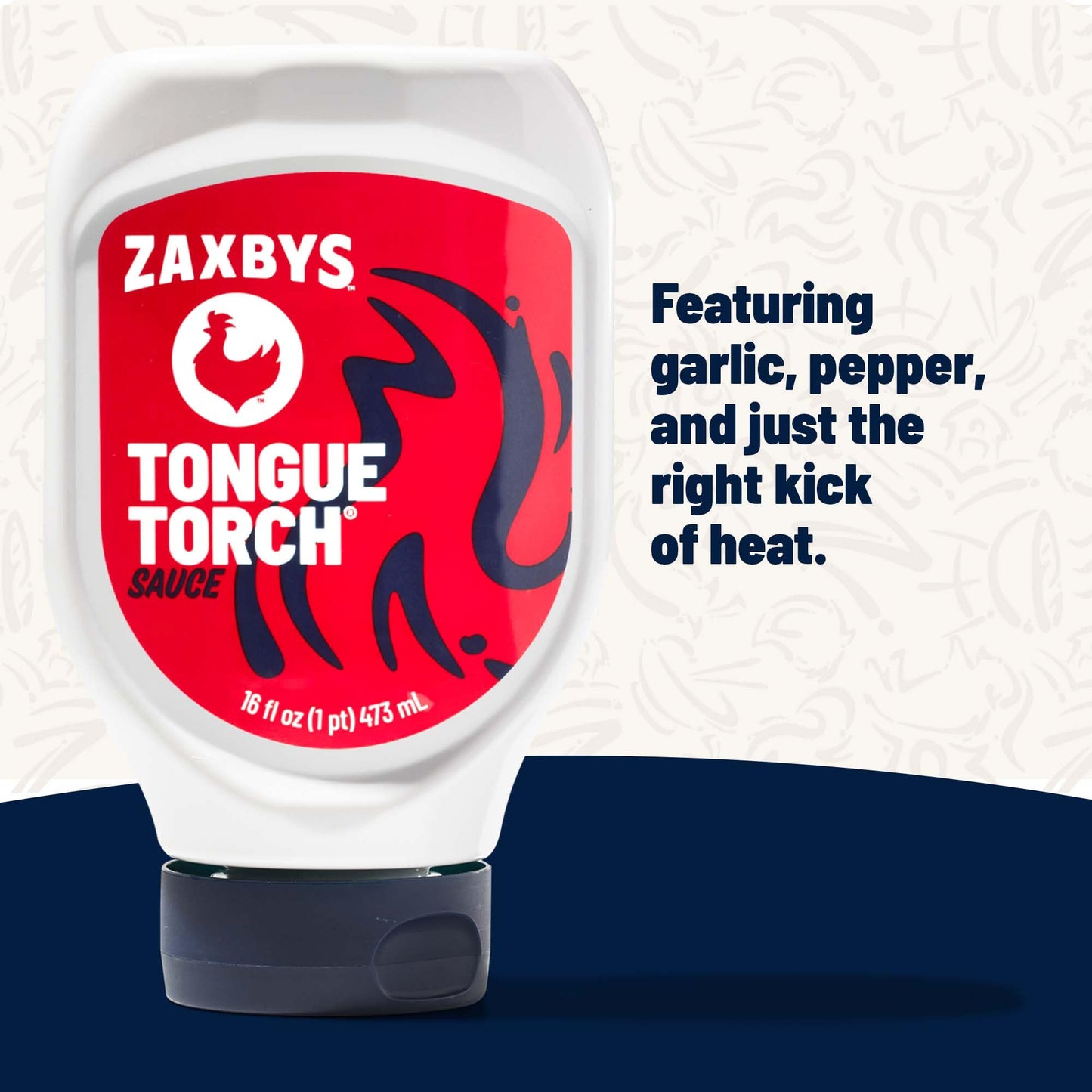 Zaxbys Tongue Torch Sauce - Hot Sauce, Zaxbys Sauce, BBQ Sauce, Wing Sauce, Dipping Sauce for Chicken Wings, Burgers, Barbecues, Fry Sauce, Spicy