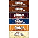 Arnott’s Tim Tam Chocolate Biscuits - 6-Pack Assortment: 2 Original, 1 Dark, 1 Double Coat, 1 Chewy Caramel, 1 White - Made in Australia