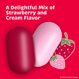 Tic Tac Strawberry & Cream, On-the-Go Pocket-Sized Mints, 200 pieces, Bulk 8 Pack, 3.4 oz Each