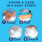 Satin Ice Fondant for Cake Decorating, Black (4.4 Ounce)