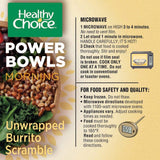 Healthy Choice Power Bowls Unwrapped Burrito Scramble, Packed with Protein, 7.2 oz