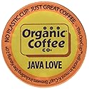 The Organic Coffee Company OneCup, Java Love, 12 Count