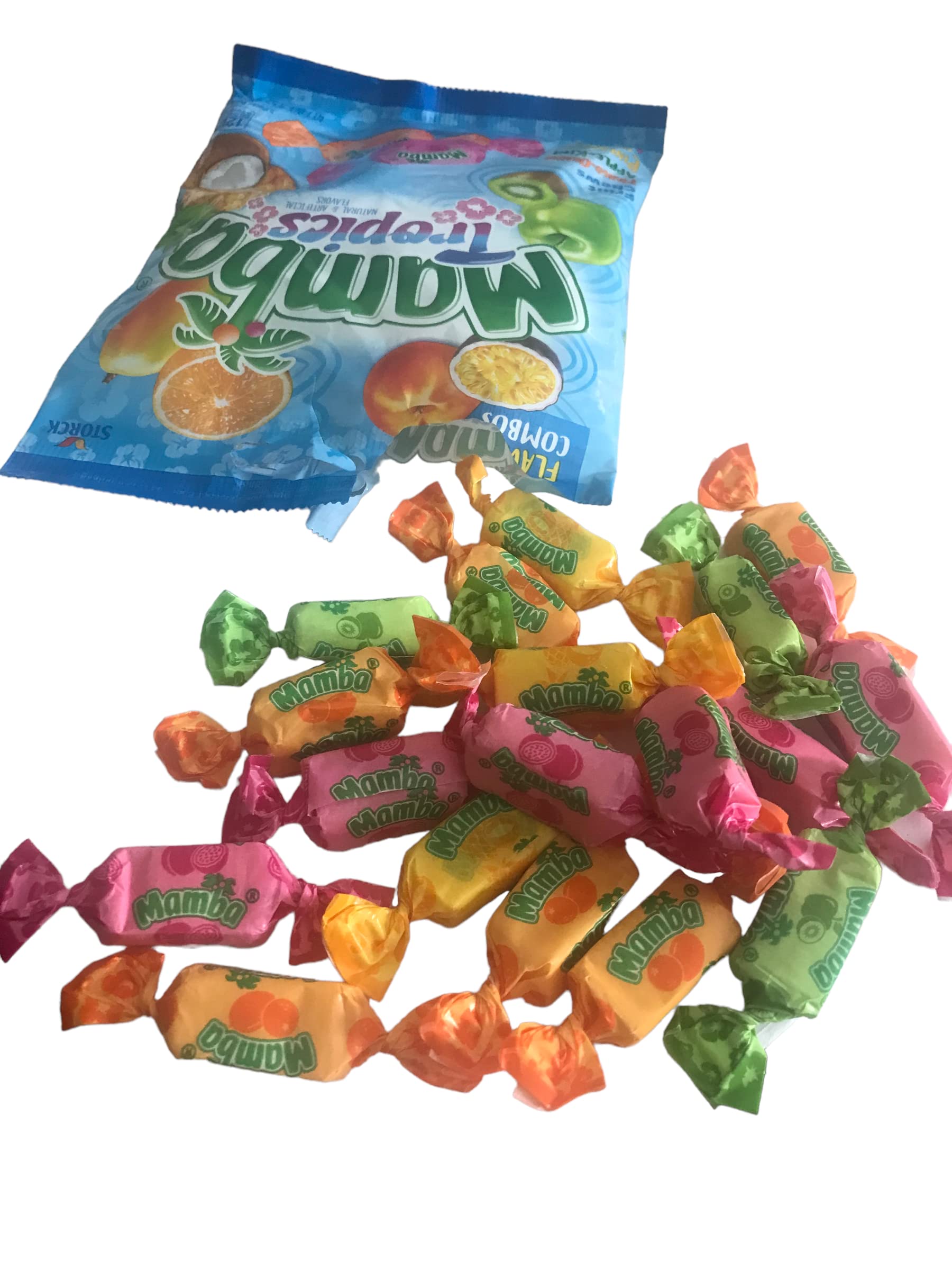 Mamba Tropic Fruit Chews (4-Packs) 3.52 Oz. Each