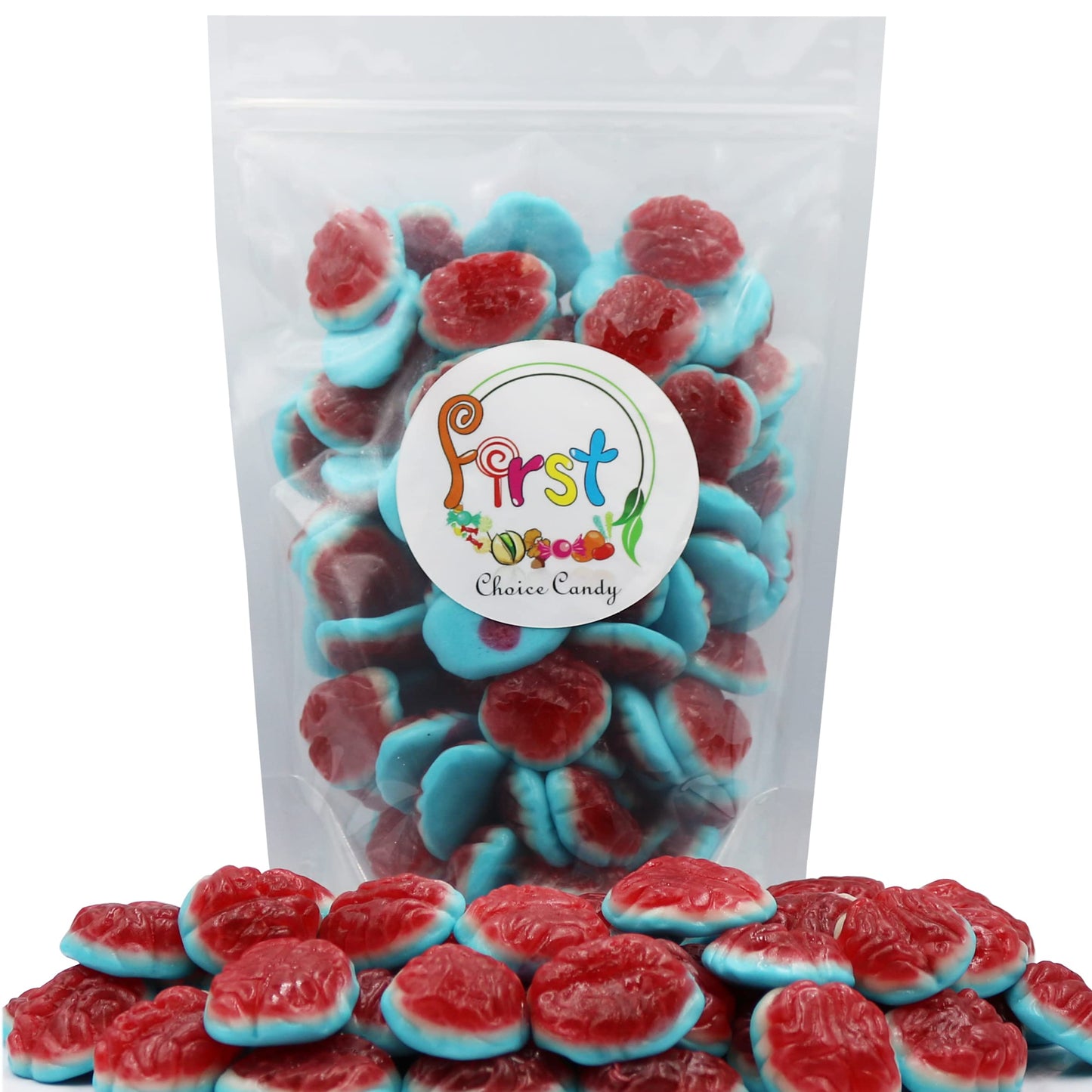 FirstChoiceCandy Holloween Gummy Brains (2 Pound (Pack of 1))