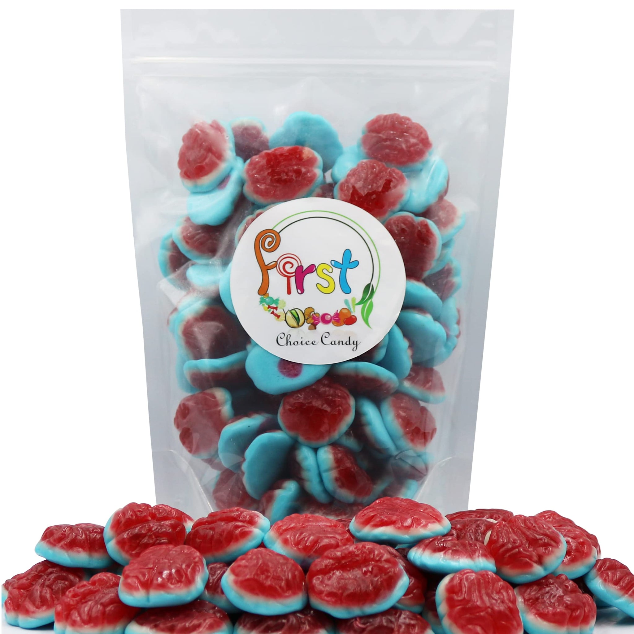 FirstChoiceCandy Holloween Gummy Brains (2 Pound (Pack of 1))