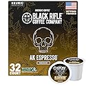 Black Rifle Coffee Company AK Espresso, 32 Count, Medium Roast K Cups - Single Serve K Cups Coffee Pods - Kcup Pods Compatible with Keurig 1.0 & 2.0