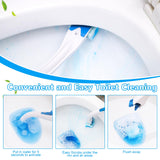 Effacera 36 Refills Disposable Toilet Bowl Paper Bulk Toilet Fresh Flushable Refills for Bathroom Toilet Brush Accessories Supplies Starter Kit