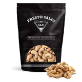 Presto Sales Cashew, "Fresh off the tree" Whole Roasted Salted 16 oz. | Awesome, Great for all ages, Vegan Friendly, Natural Healthy Snack, Delicious