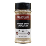 Spice Enthusiast Bourbon Barrel Smoked Salt - 7 oz