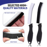 4PCS Crevice Cleaning Brush -Hard Bristle Crevice Cleaning Brush Multifunctional Grout Brush for Cleaning, Gap Scrub Brush Crevice Cleaning Tools