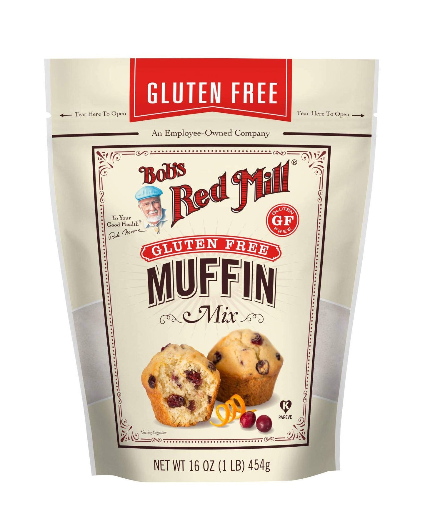 Bob's Red Mill Gluten Free Muffin Mix, 16 Oz