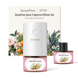 Senseflow Plug-in Air Freshener for Home, Waterless Essential Oil Diffuser for Bedroom and Bathroom, Non-Toxic Formula for Pets and Nursery, 120 Days