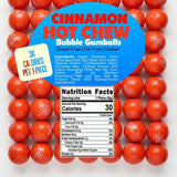 SweetGourmet Hot Chew Cinnamon Bubble Gum Balls, Spicy Cinnamon Flavor, 5 Pound Bulk Bag, 1-Inch, Gluten-Free, Fat-Free, 275 Count