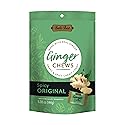 Bali's Best Ginger Chews, Spicy Original Flavor, 5.08 Oz, Individually Wrapped Soft Candy, Made with 100% Real Ginger, Digestive Health Support, Upset