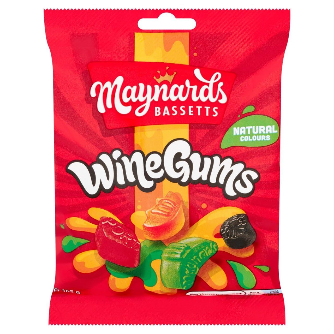 Maynards Bassetts Wine Gums £1 Sweets Bag (165g x 3)