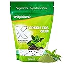 XyloBurst Gum | Xylitol Chewing Gum | Sugar Free, Gluten Free, Keto Friendly | Aspartame Free Gum For Oral Health | Green Tea | 500-Count Bag