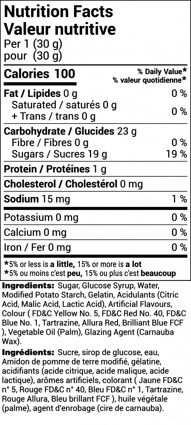 Gummy Grape Candy, Artificial Flavour, 2.2 Pounds