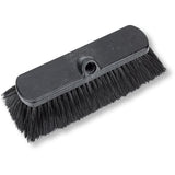 SPARTA 41278EC03 Flo-Thru Plastic Wall Scrub Brush, Equipment Brush With Soft Nylex Bristles For Industrial Kitchens, Hospitals, Commercial Cleaning