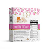Assorted Turkish Delight Variety Pack - Double-Roasted Pistachio, Mint, Fruit, Coffee & Rose - Premium Soft & Chewy Lokum Candy - 6.2 oz & 12.4 oz