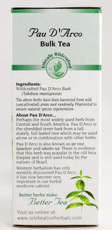 Celebration HERBALS PAU D Arco Wildcrafted 65 gm, 0.02 Pound