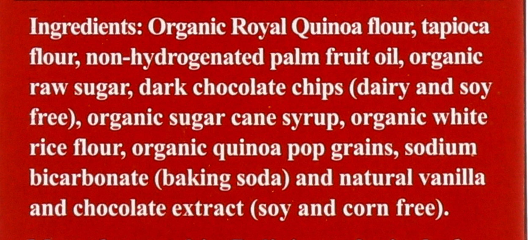 Andean Dream, Cookie Quinoa Choc Chip Gluten Free Vegan Organic, 7 Ounce
