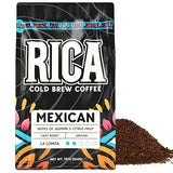 RICA Cold Brew | Mexican Single-Origin Light Roast Coarse Ground Coffee for Cold Brew | 100% Arabica from Chiapas, Mexico | Low Acid, Bright Citrus