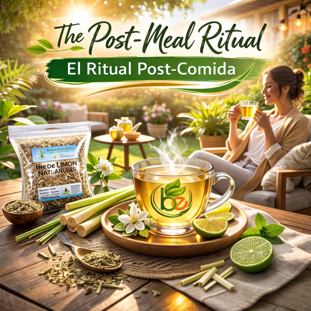 Lemongrass Herbal Tea - 4 oz (113g) - Dried Citronella Leaves - Cut & Sifted Loose Leaf - Caffeine-Free - Natural, Non-GMO - Culinary & Tea Use - Té