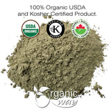 Organic Way Shankhpushpi (Convolvulus prostratus) Powder - Organic & Kosher Certified | Raw, Vegan, Non GMO & Gluten Free | USDA Certified | Origin