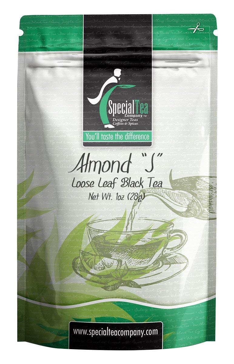 Special Tea Almond J Loose Leaf, Black Tea, 1 oz