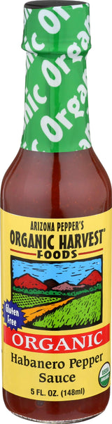 Organic Harvest, Sauce Habanero Organic, 5 Ounce