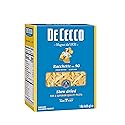 De Cecco Pasta, Racchette No.90, 1 Pound (Pack of 12) - Made in Italy, High in Protein & Irom, Bronze die