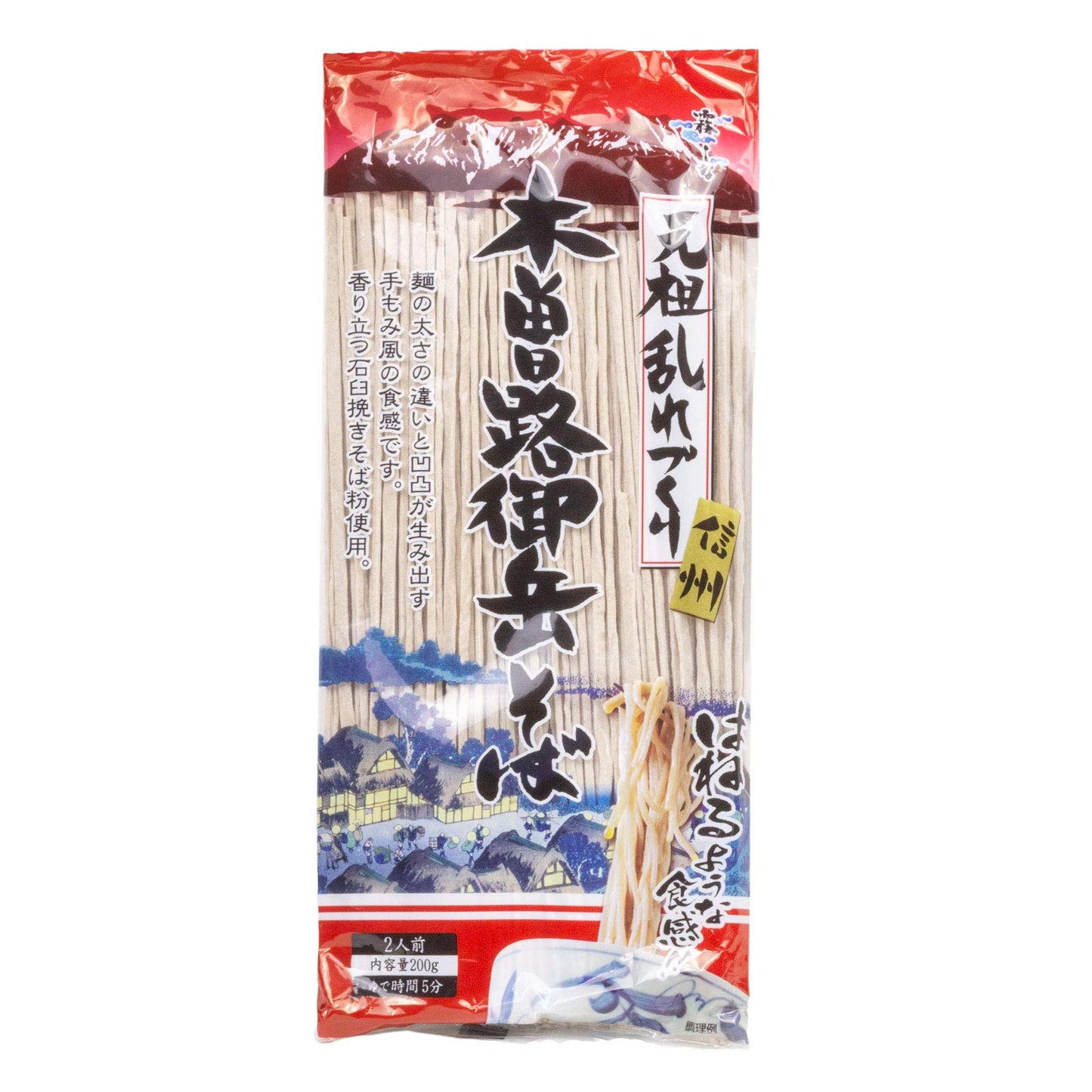 Hakubaku Authentic Japanese Buckwheat Noodle, Kisoji Ontake Soba 7oz (12 pack)