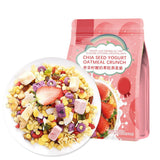 Chia Seed Yogurt Fruit Oats 400g/14.1oz Sugar Free?Breakfast/Snack.Nutritional breakfast, low sugar, Congee?Dietary Fiber