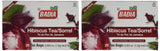 Badia Hibiscus Tea, 2 Pack (Each 25 Bags)