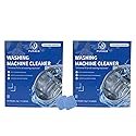 puralb Washing Machine Cleaner Tablets - 24 Tabs (2x12 Pack), 1 Year Supply Deep Cleaning for HE Front Load & Top Load Washers, Septic Safe