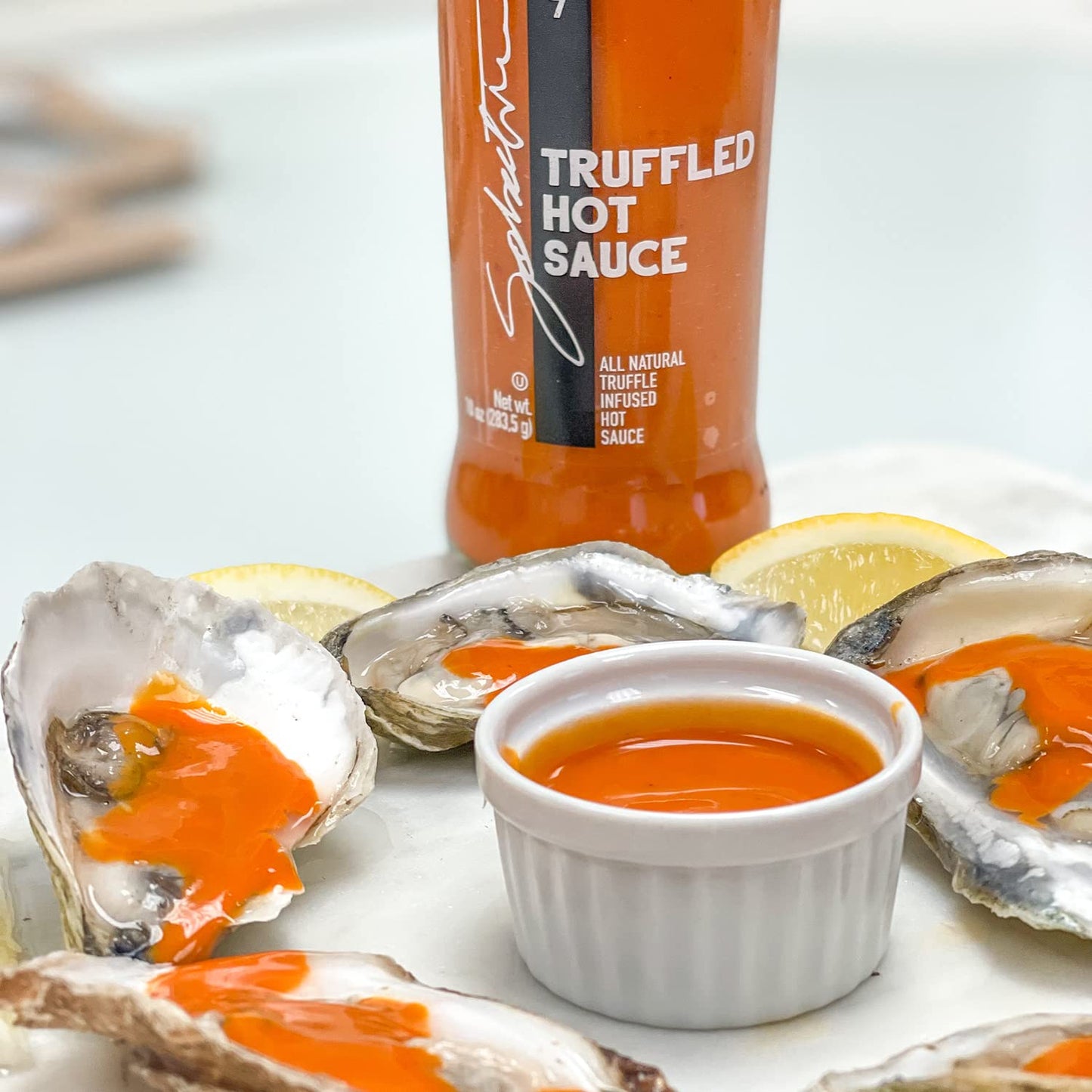 Sabatino Tartufi Truffle Hot Sauce, Gourmet Truffle Hot Sauce with Ripe Calabrian Chili Peppers, Infused With White Truffles, Kosher, Vegan