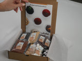 Chocolate Truffle Making Kit (Gift Idea, DIY Activity, Easy Intro to the Art of Chocolate Making). Fun for All Ages! Includes Recipes and Ingredients