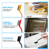 14Pcs Crevice Cleaning Brush Set, V Shape Grout Cleaner Brush for Deep Cleaning Gap, Hard Bristle Scrub Brushes Tools, Cleaning Supplies for Household