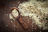 Food to Live Organic Hemp Seeds, 8 Ounces - Non-GMO Raw Hearts, Hulled, Shelled, Kosher, Vegan, Bulk, Low Carb, Low Sodium, Good Source of Protein
