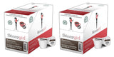 Skinnygirl Coffee Pods, Americano, Espresso Roast Coffee in Single Serve Pods for Keurig K Cups Brewers, 24 Count Per Box, 2 Boxes