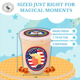 CHOCOLATE STORYBOOK Gourmet Flavored Cotton Candy - Unique Idea for Holidays, Birthdays, Gag Gifts, Party Favors (Trump Hair, 1.75 oz, 1-Pack)