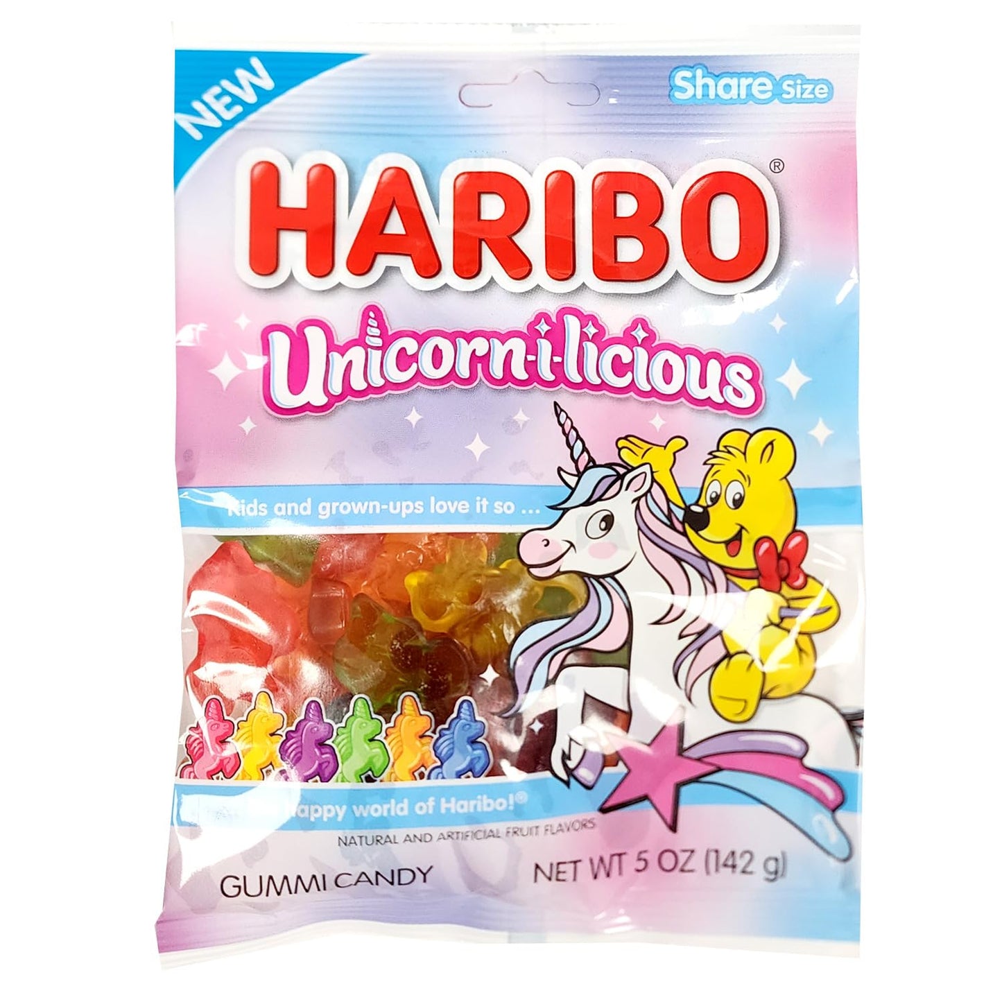 Unicorn-i-licious, 5oz Gummy Bag (3 Pack)