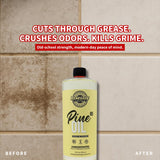 Renegade Cleaning Products Pine Oil 80 Concentrated Floor & Surface Cleaner - Multi-Purpose Pine Scent Degreaser for Home & Commercial Use (32 OZ)